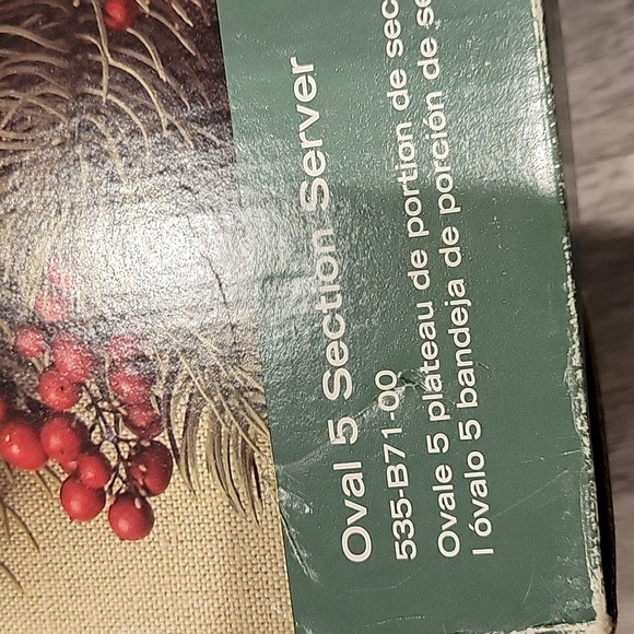 Pepperberry Pfaltzgraff Huge Pepperberry Server, NIB - Picture 4 of 10